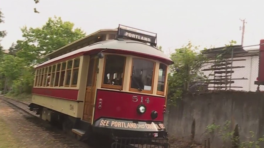 'Couldn't be more excited': Historic Portland trolley back in operation