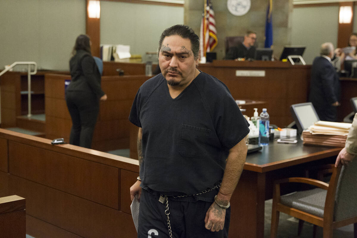 Raymond Padilla, charged in the April 2016 killing of construction site security guard Mark San ...