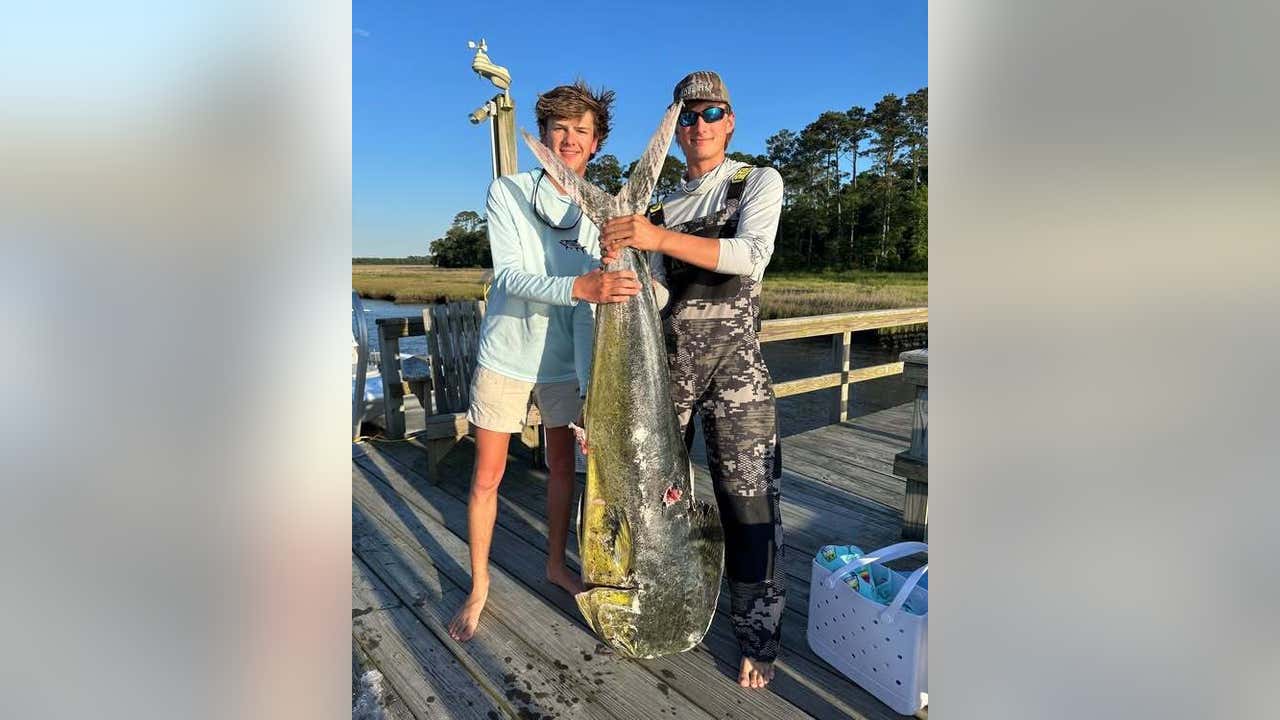 Angler lands 68-pound dolphin fish, matching state record