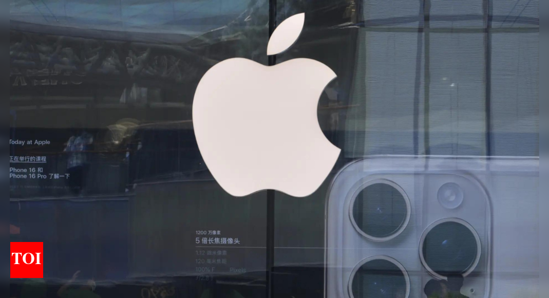 Apple shares tumble 4% as Trump threatens 25% tariff on iPhones made outside US