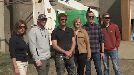 Artist Guido van Helten brings massive mural to life in downtown Minot