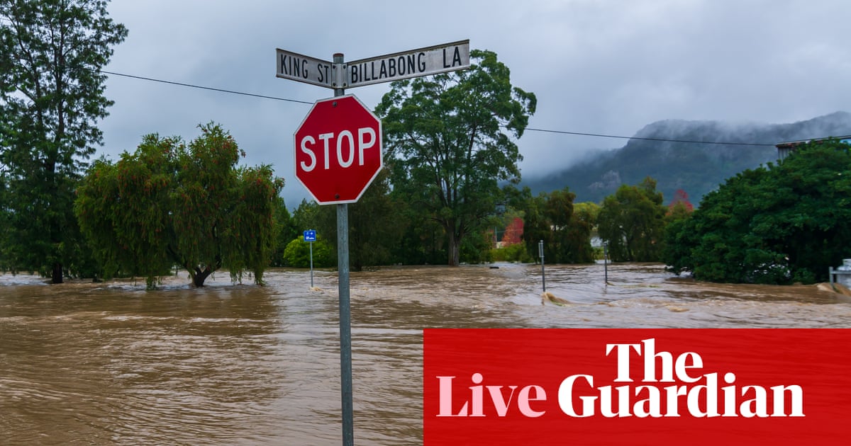 Australia news live: 150 rescues in 12 hours as NSW SES issues more evacuation warnings over ‘dangerous major flooding’ | Australia news