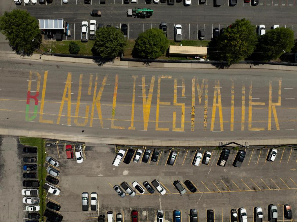 BLM murals stand as an enduring reminder of protests against racism