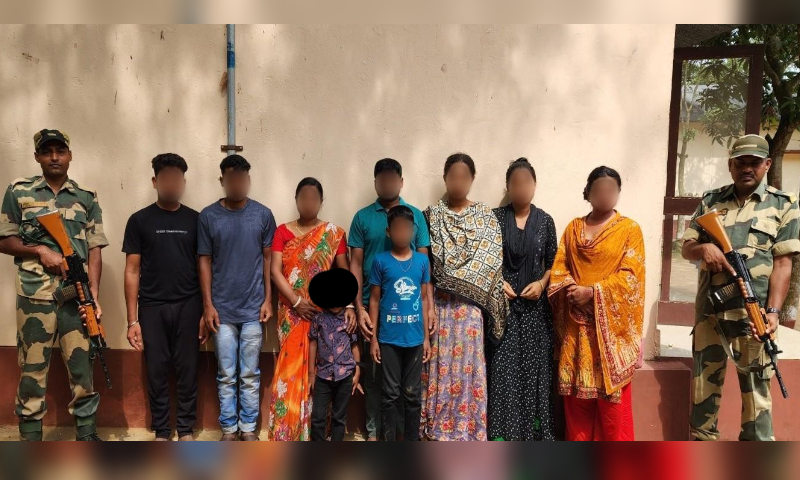 BSF detains 9 Bangladeshi nationals, seizes contraband worth 60 lakh