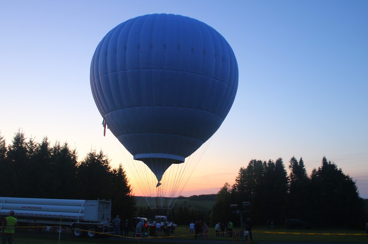Balloon launches from Maine on historic trans-Atlantic flight