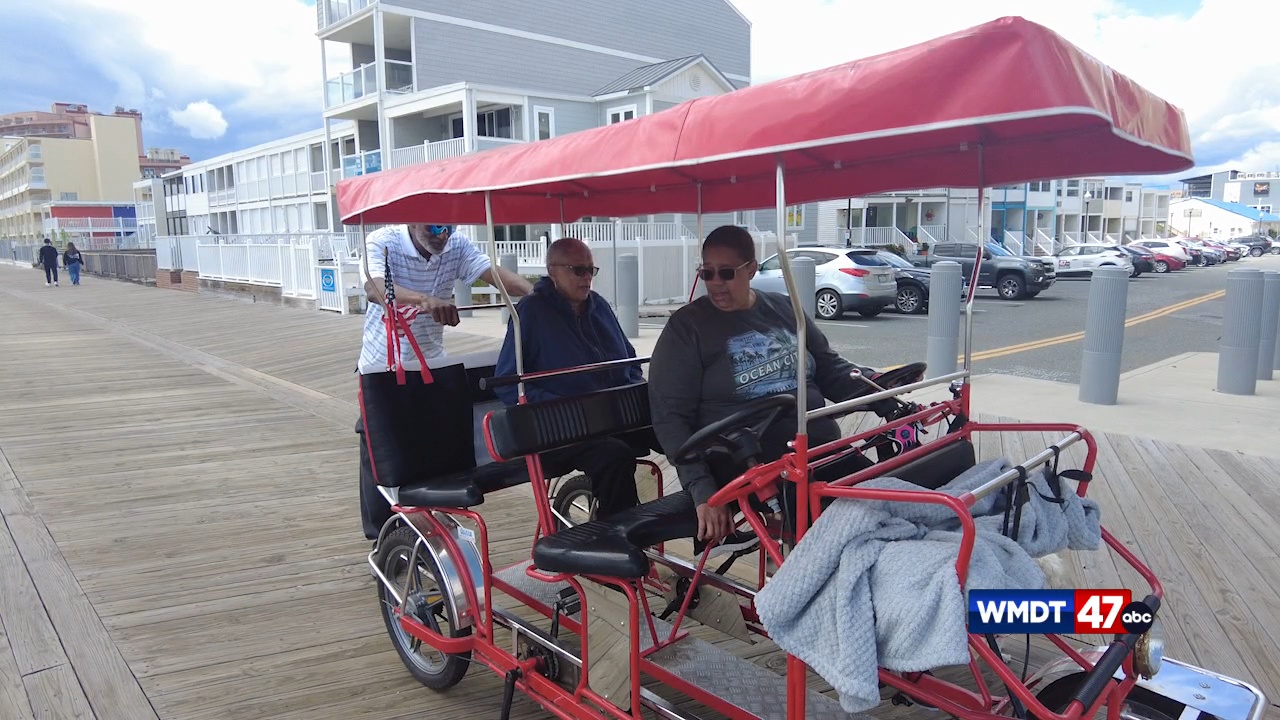 Beating the Traffic: first beachgoers make it to Ocean City