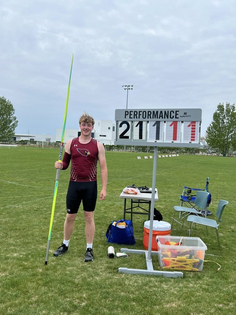 Bickett's State Record Highlights Cardinals at State T&F