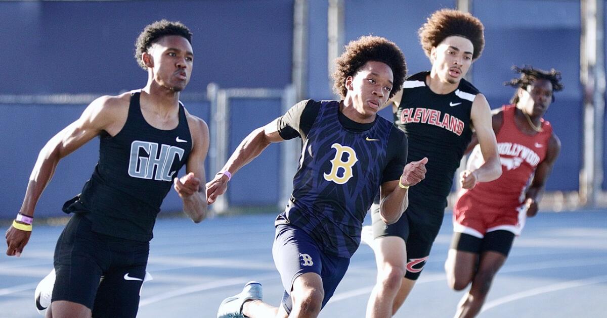 Birmingham's Antrell Harris captures City Section titles in 100 and 200