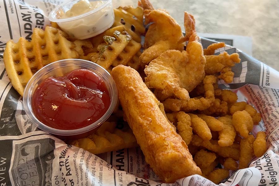 Deep fried seafood is a 55-year tradition at The Gangplank and it's worth the trip to Idaho Falls