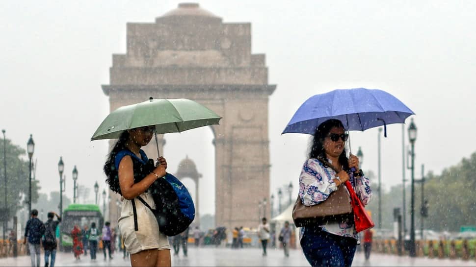 Delhi Weather Update: Light Rain, Gusty Winds Lash NCR; IMD Issues Orange Alert For Dust Storms | India News