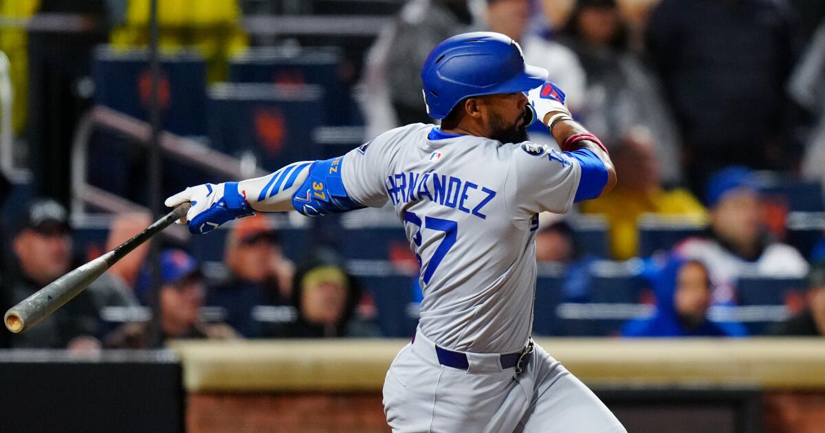 Dodgers overcome bullpen woes and rain to beat Mets in 13 innings