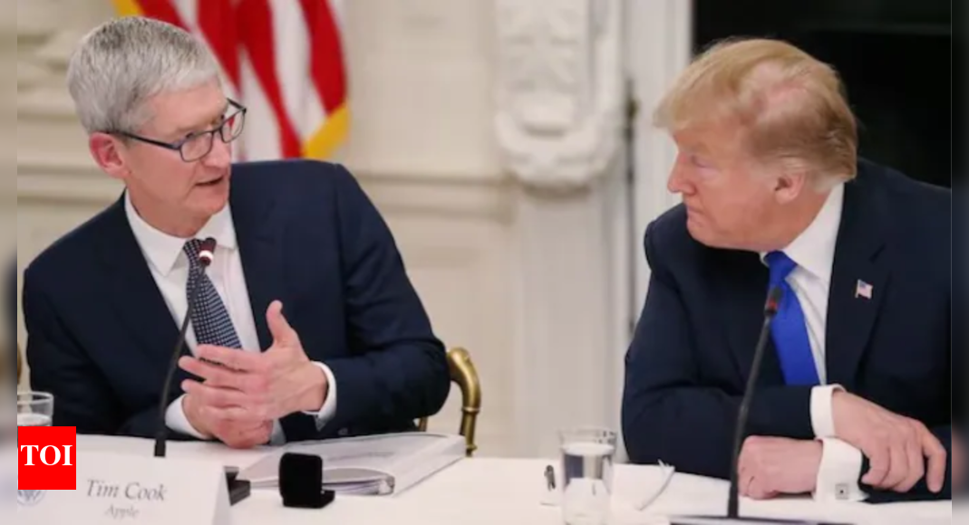 Donald Trump to Apple: I have long ago informed Tim Cook, build iPhones in the US, not India, or pay ...