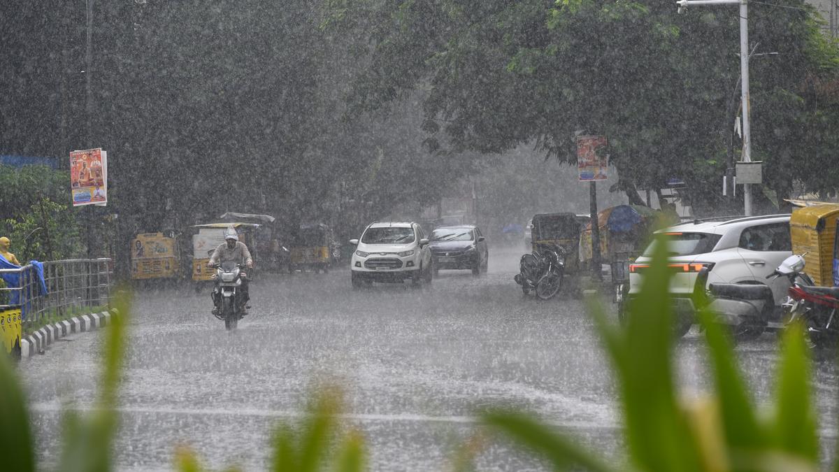 Drenched by downpour, Hyderabad struggles with waterlogging and traffic gridlock