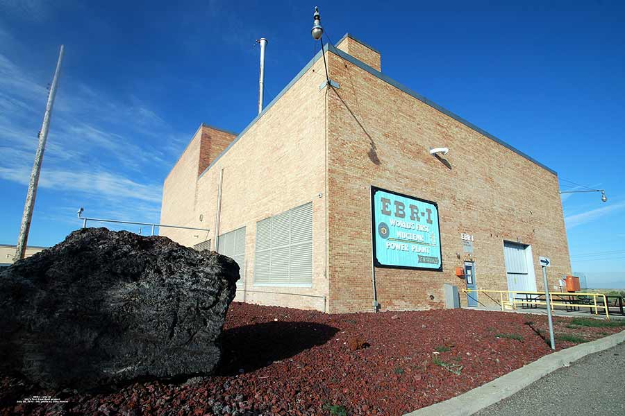 Experimental Breeder Reactor I 50 miles west of Idaho Falls on U.S. 20