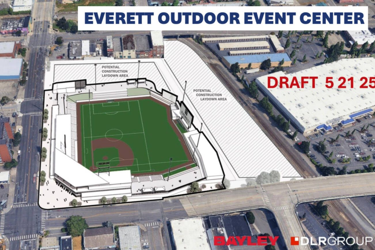 Everett’s possible new stadium has a possible price tag