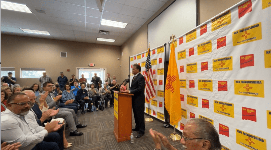 Former Las Cruces mayor Ken Miyagishima running for governor