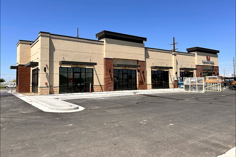 New commercial strip by McDonald's at Ammon and Lincoln Road in Idaho Falls.