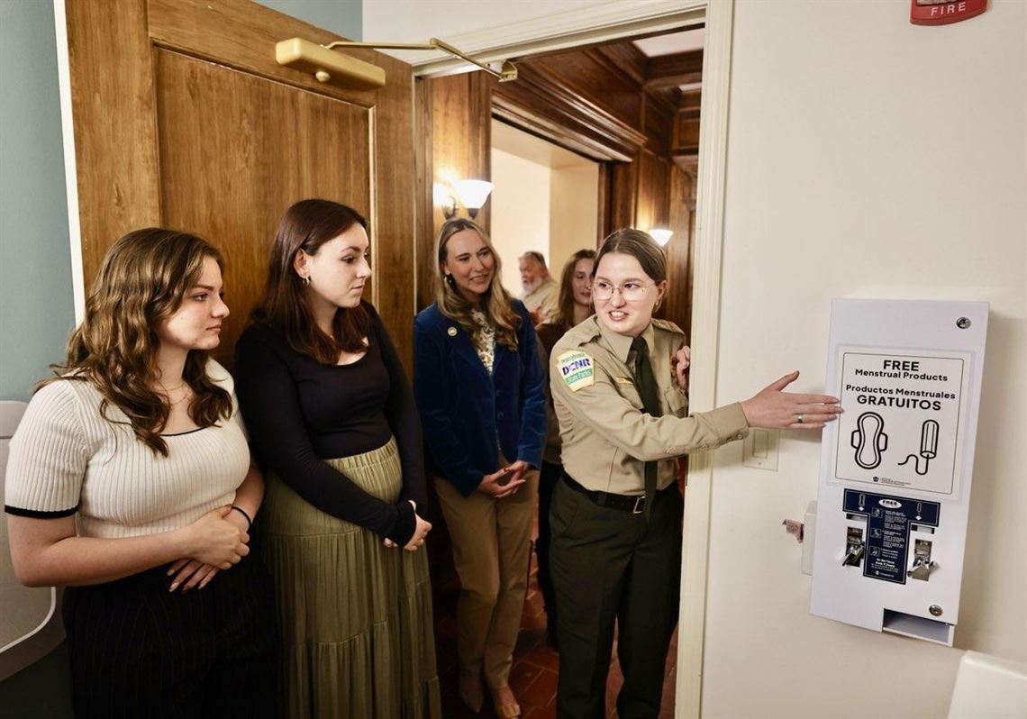 Free menstrual products are now available at 68 Pa. state parks