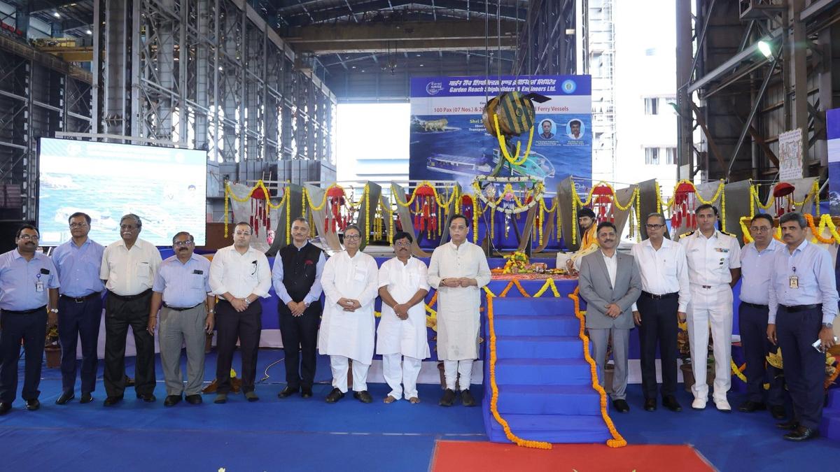 GRSE begins construction of 13 hybrid ferries for Hooghly river service
