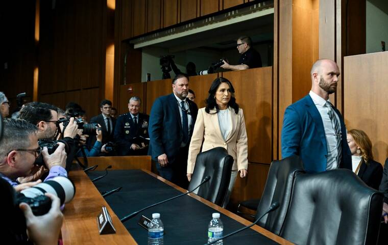 Gabbard aide pushed for rewrite of Venezuela intel to shield Trump