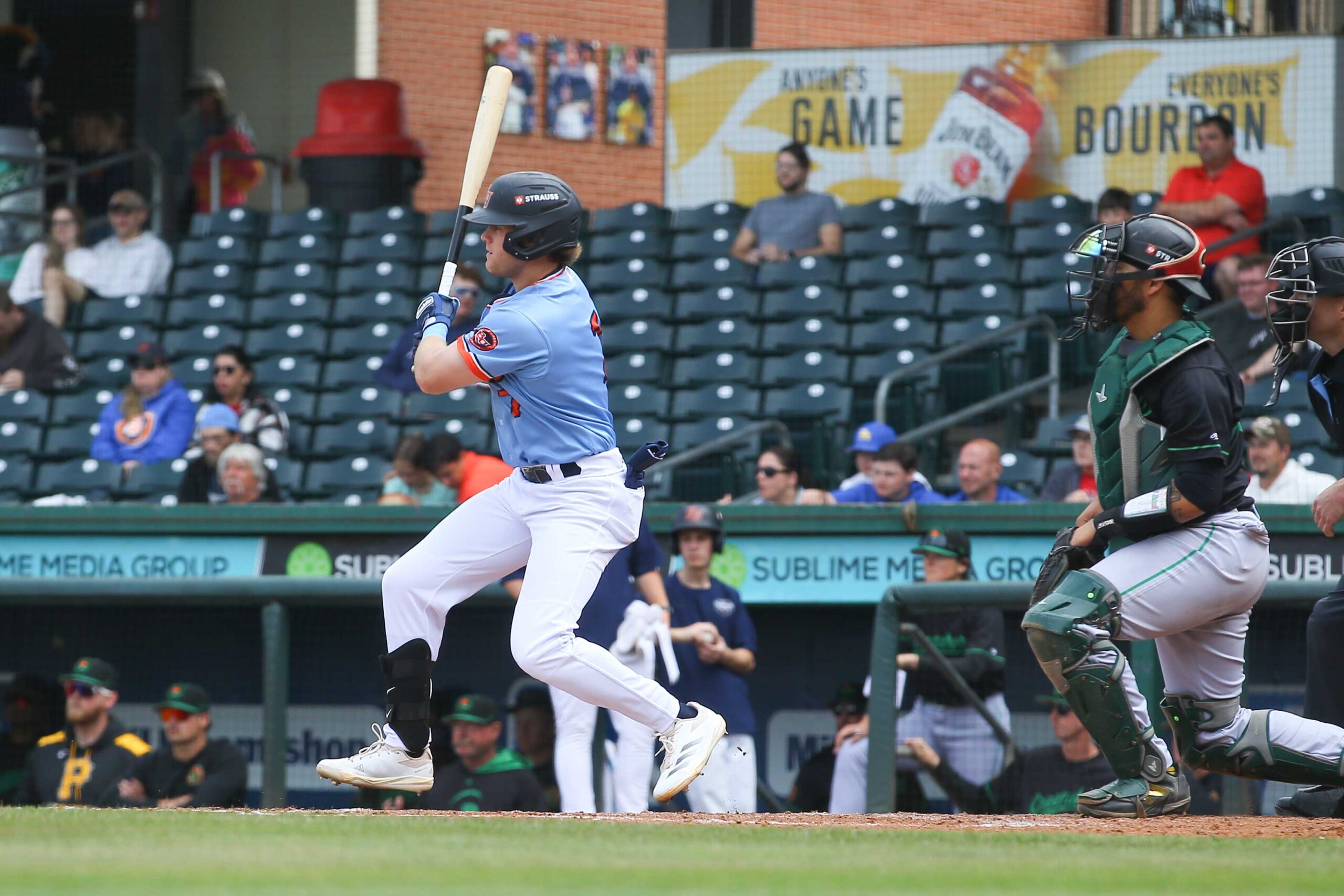 Hot Rods split home doubleheader with Drive