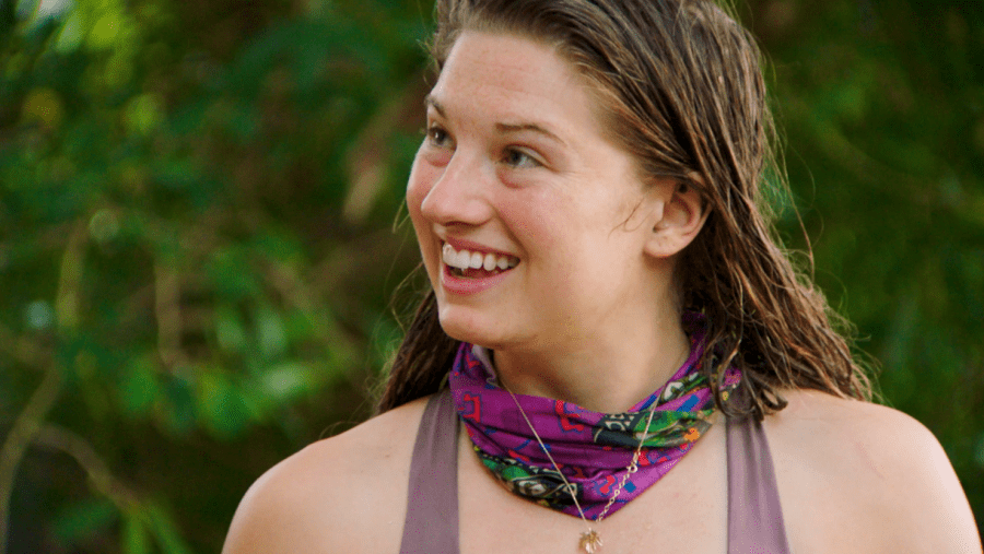 How did the Brown University student do on 'Survivor'?