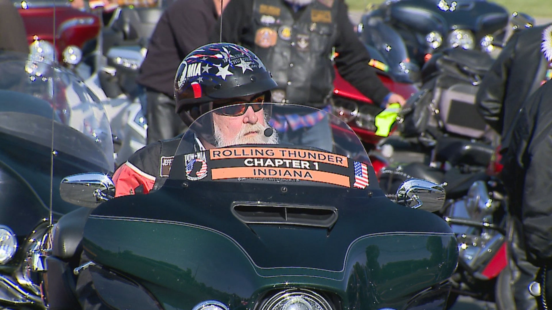 Indiana ride raises awareness for POWs and MIAs, honors fallen soldiers - Indianapolis News | Indiana Weather | Indiana Traffic