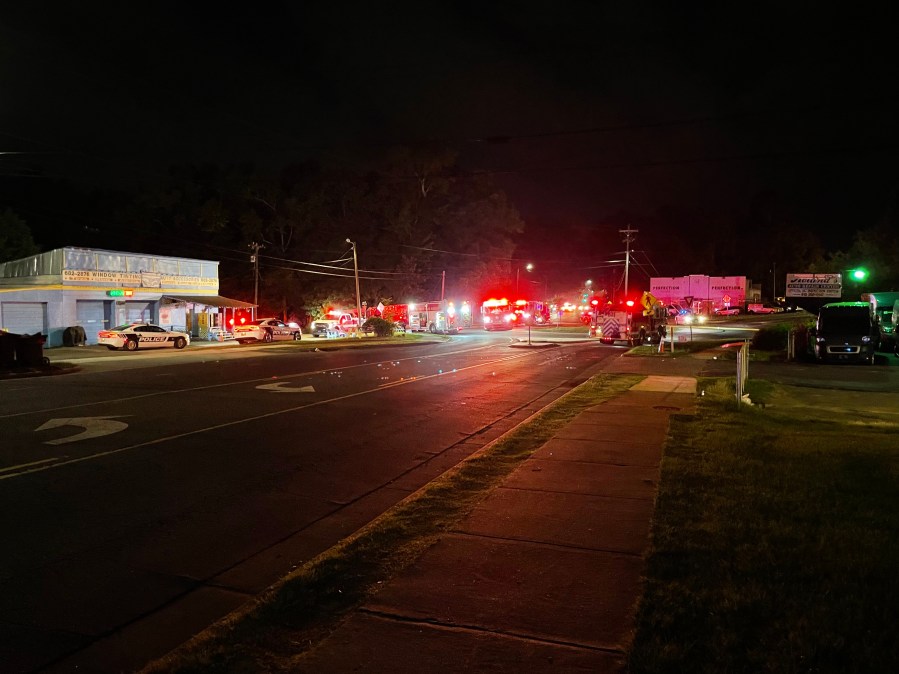 Investigation underway after major building and outside fire in Durham, fire officials say