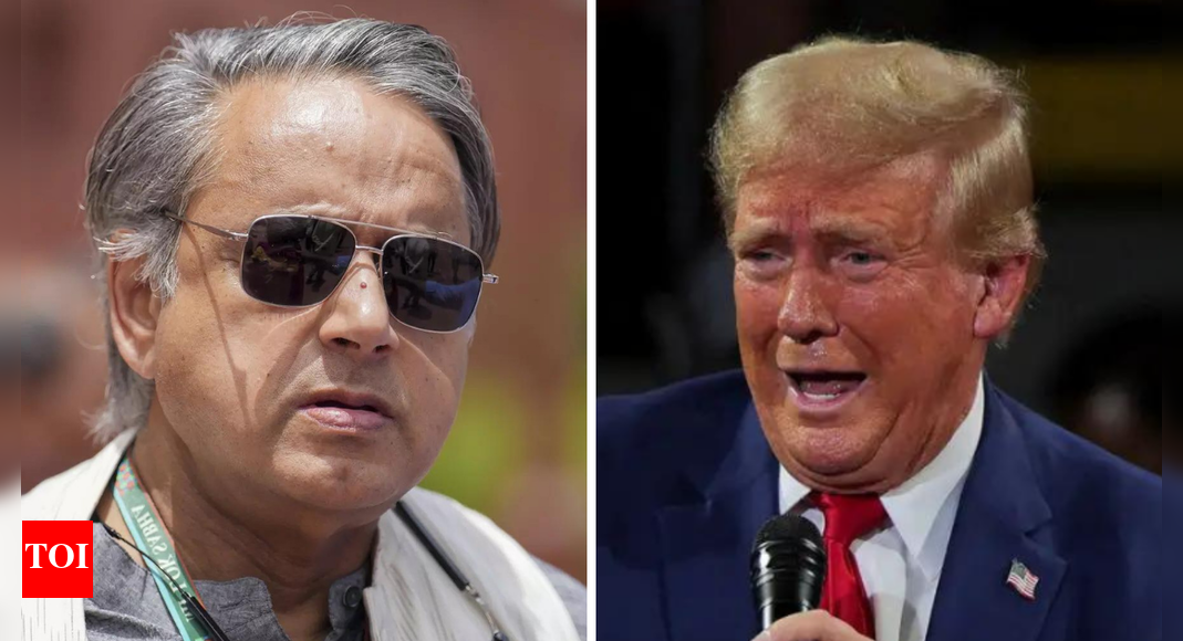 'Is that called mediation?': Ahead of landing in US, Shashi Tharoor's swipe at Donald Trump over ceasefire claim | India News