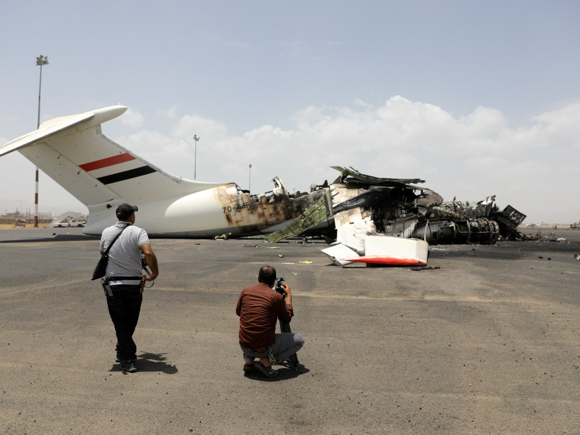 Israel launches attack on Yemen’s Sanaa airport | Houthis News