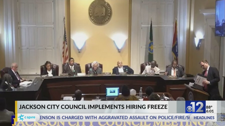Jackson City Council implements hiring freeze