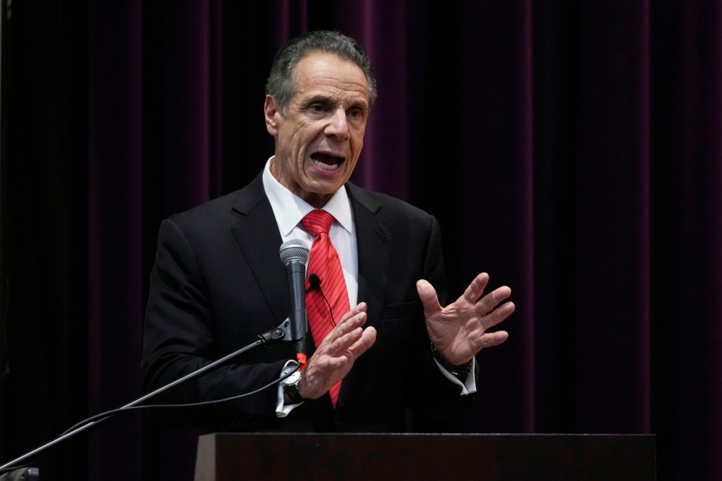 Justice Dept. investigating former New York Gov. Cuomo