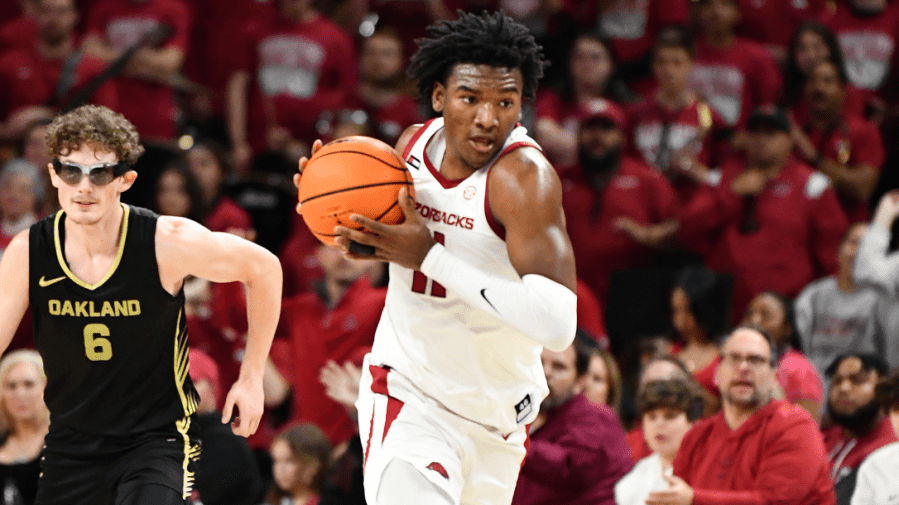 Karter Knox withdraws from NBA Draft, announces return to Arkansas