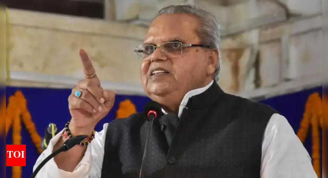 Kiru hydropower corruption case: CBI files chargesheet against former J&K governor Satya Pal Malik | India News