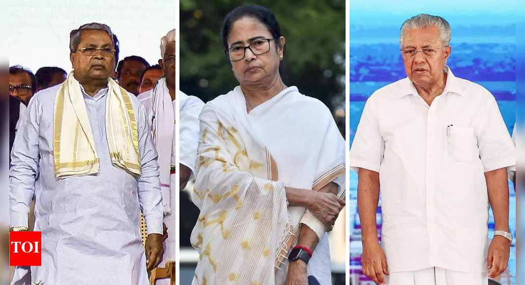 Mamata, Vijayan among absent opposition CMs as PM Modi chairs NITI Aayog meet | India News