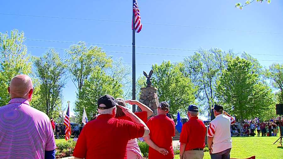 Martin community 'steps up' after storm to hold Memorial Day parade
