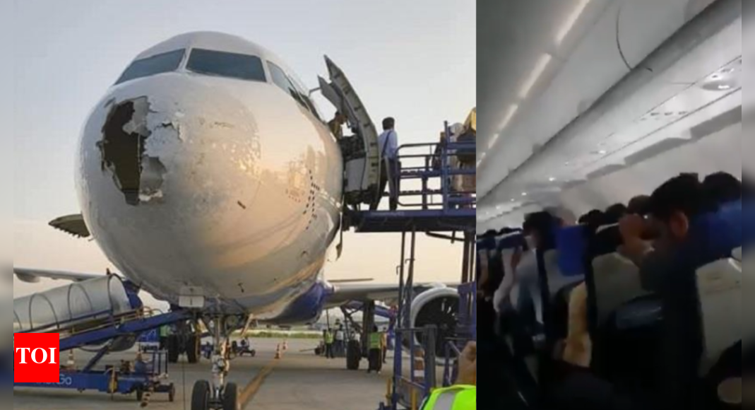 Maximum speed to rapid descent: What IndiGo pilots encountered before safely landing the plane in Srinagar | India News