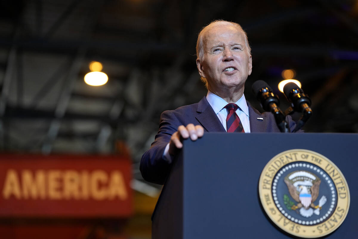 Joe Biden. (AP Photo/Susan Walsh)