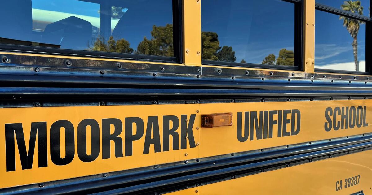 Moorpark school district driver arrested on suspicion of DUI at work