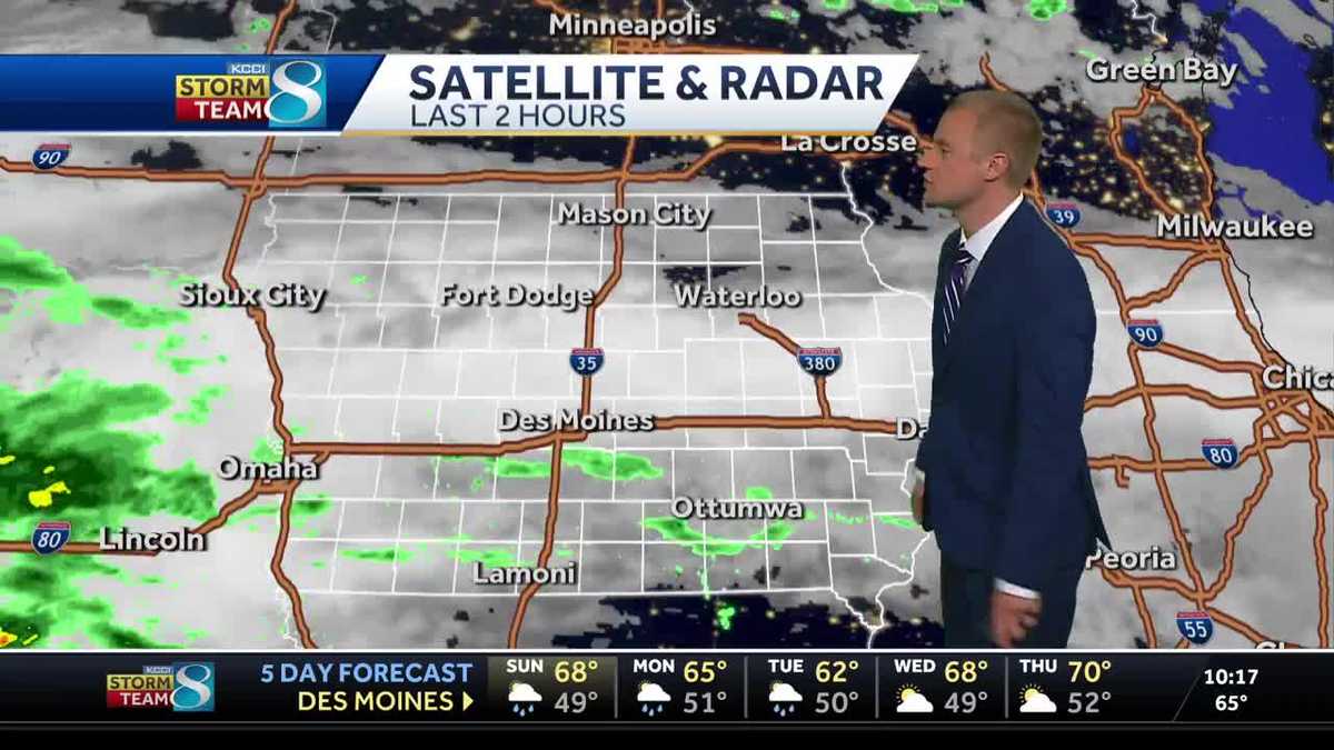 More rain showers and clouds this weekend