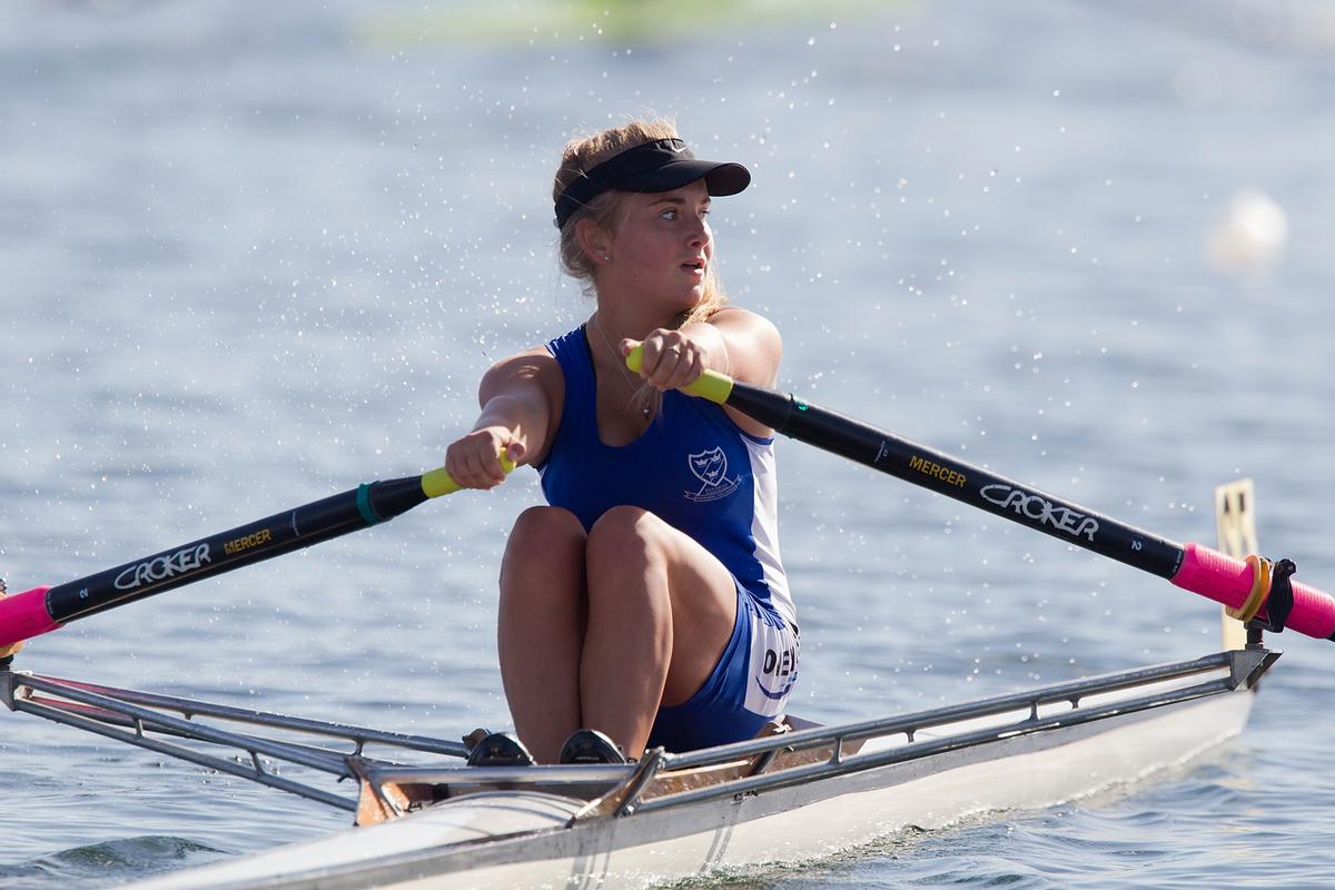NCAA Rowing Championship Held on Lake Mercer In West Windsor, NJ