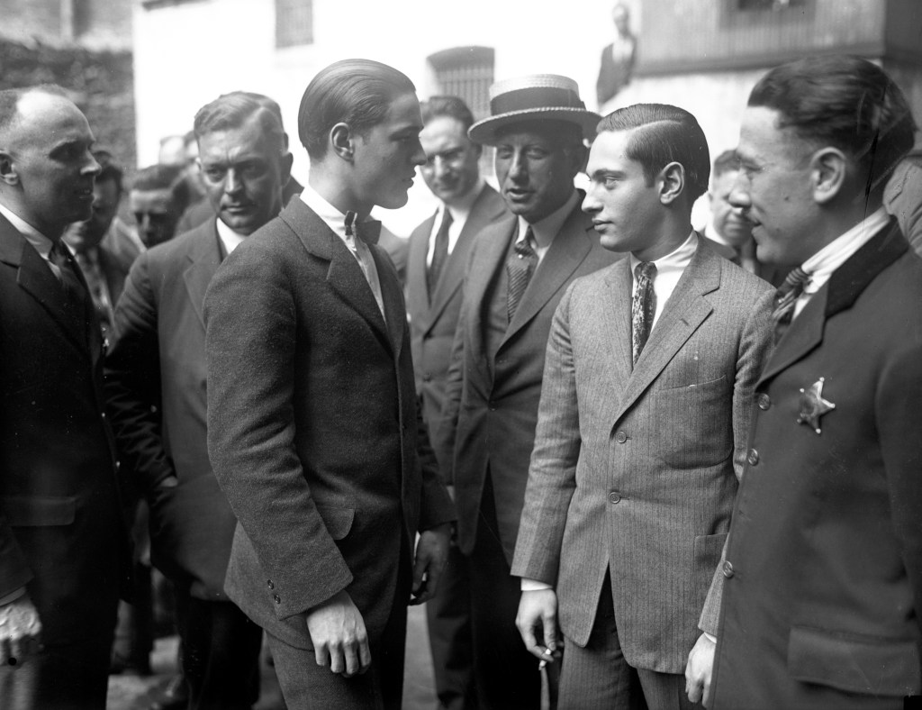 Nathan Leopold and Richard Loeb commit 'perfect murder' of Bobby Franks