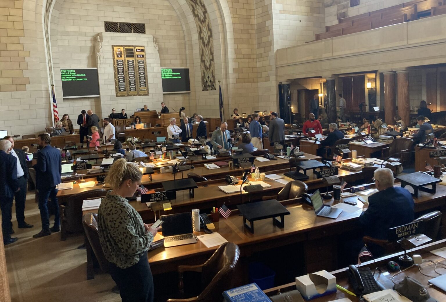 Nebraska Legislature and Gov. Pillen clash over constitutionality of vetoes