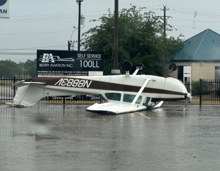 PHOTOS: Severe storms hammer Central Texas with large hail, strong winds