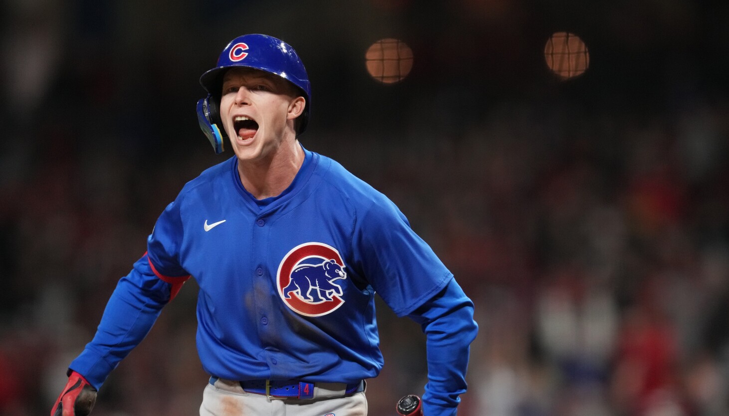 Pete Crow-Armstrong's first career grand slam lifts Cubs to 13-6 victory vs. Reds