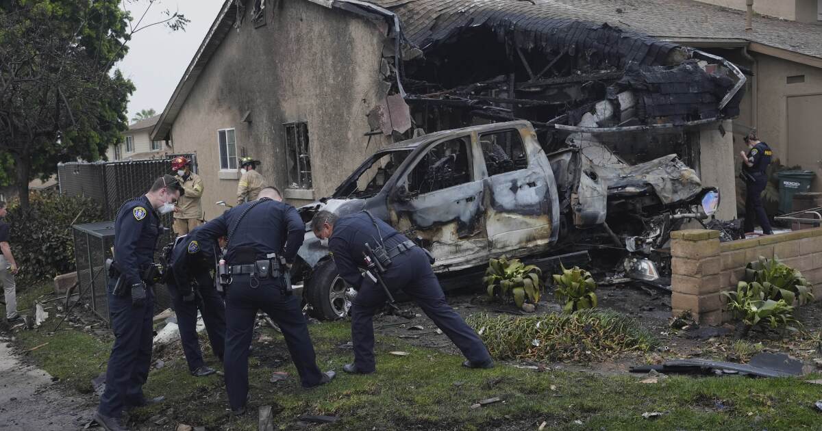 Pilot's radio call before deadly California plane crash