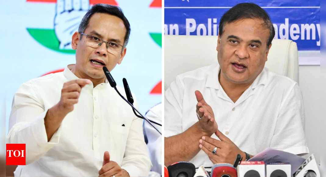 'Plot of C-grade movie': Congress' Gaurav Gogoi clarifies on wife's 'Pakistan links'; 'truth will be revealed on September 10', says Assam CM Sarma | India News