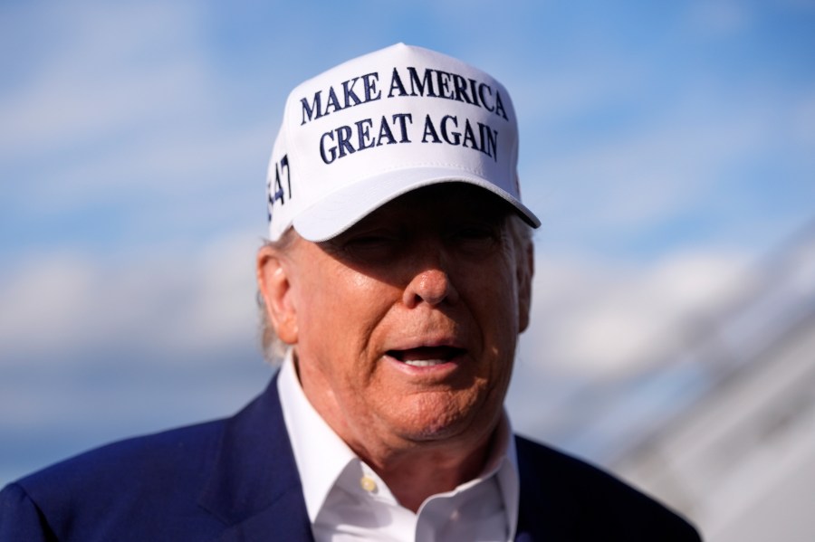 President Donald Trump says Russian leader Vladimir Putin 'has gone absolutely CRAZY!'