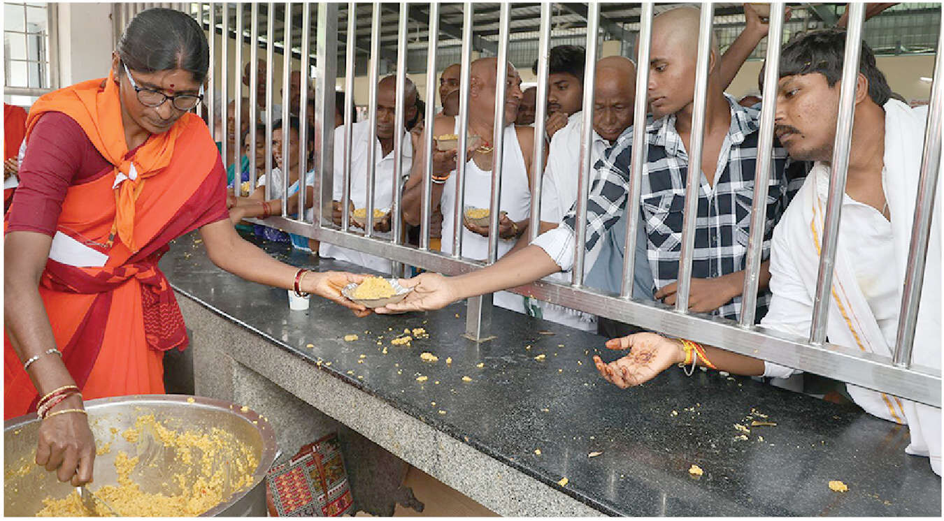 Record number of devotees had darshan in Tirumala