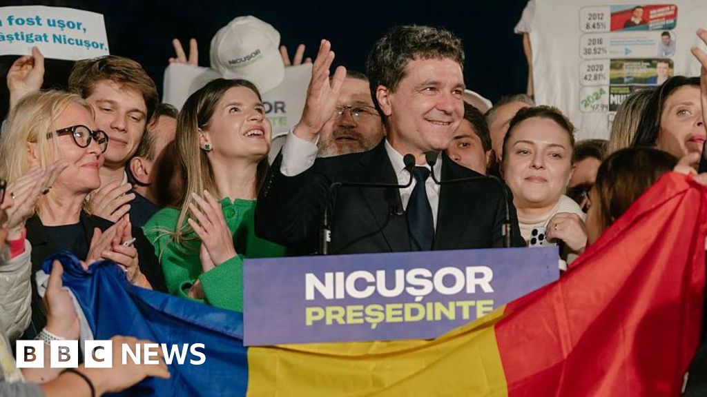 Romanian liberal mayor Nicusor Dan wins tense race for presidency